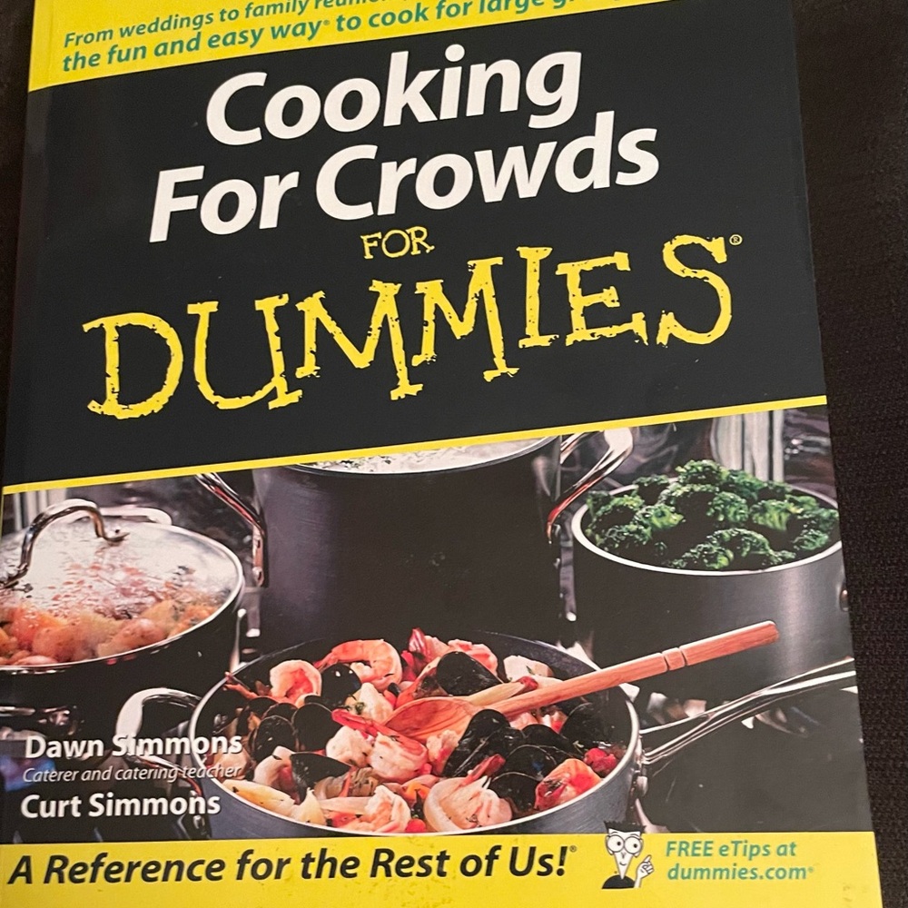 Cooking For Crowds For Dummies Book
